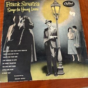 Frank Sinatra Songs for Young Lovers Vintage Vinyl LP Capitol LC 6654